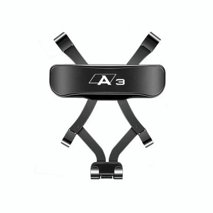 Car Mobile Phone Holder For Audi A3 S3 8V 2014-2020 Air Vent Mounts Stand GPS Gravity Navigation Bracket Car Accessories