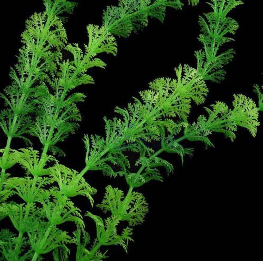 Plastic Aquarium Fish Tank Decor Water Weeds Plant Artificial Green Grass