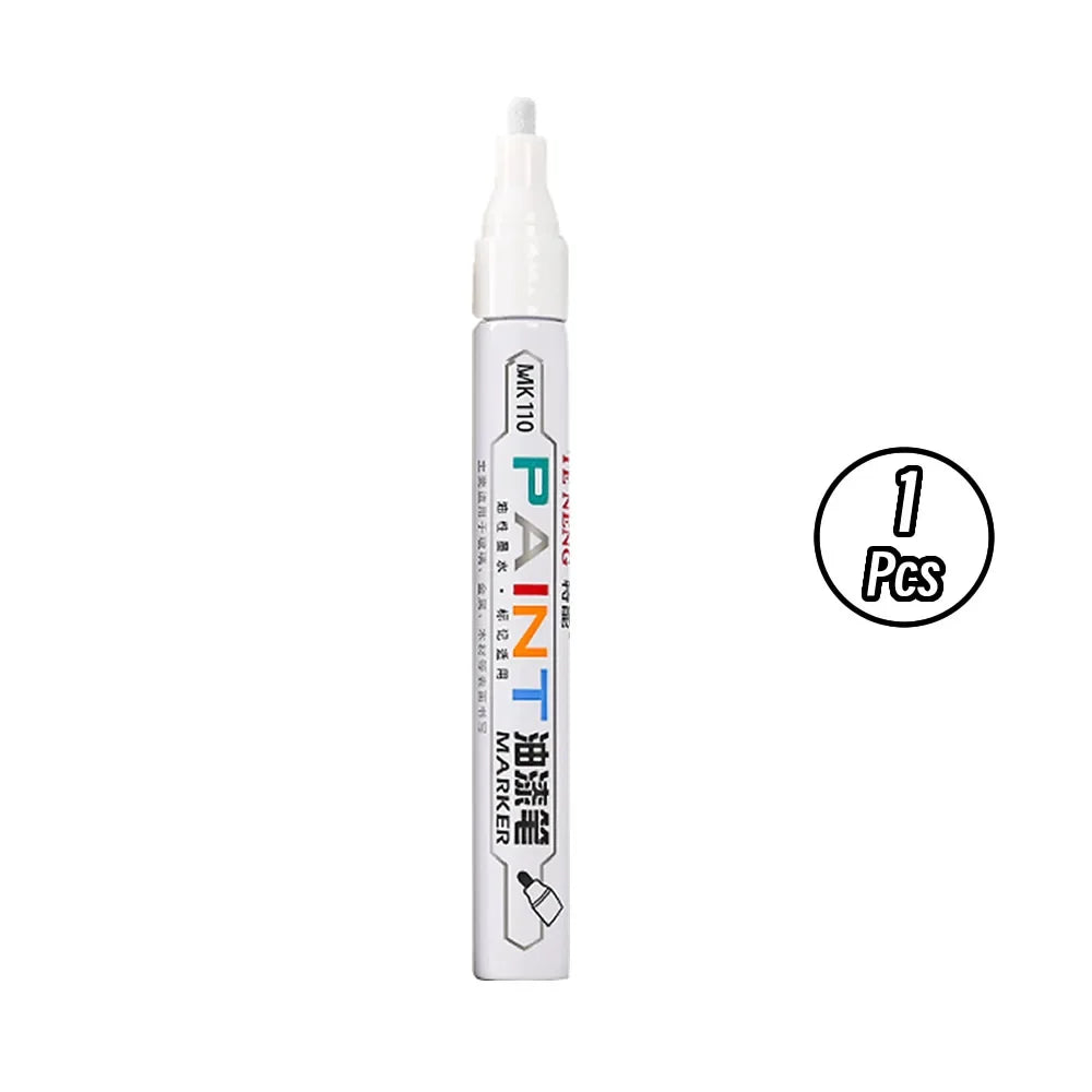 8 Colors Car Scratch Repair Paint Pen Quick Dry Touch Up Paint Repair Pen Waterproof Wheel Tyre Marker Auto Paint Marker Pens
