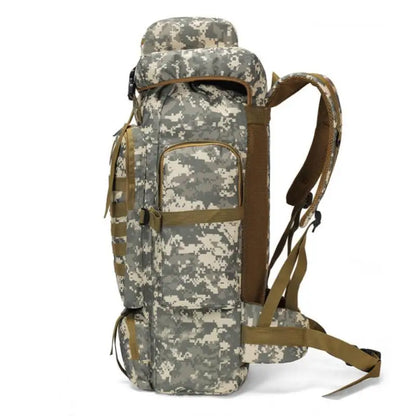 Homefish 80L/100L Large Mountaineering Backpack Outdoor Climbing Bag Tactical Rucksack Hiking Camping Travel Backpack