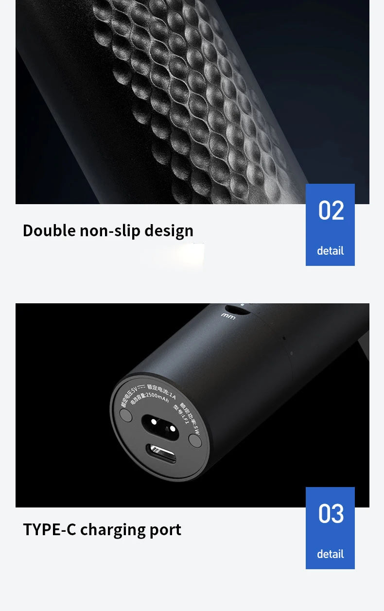 New Mijia Professional Clipper Hair Clipper 3 -Gear Adjustment  IPX7 Waterproof Hair Trimmer Machine With Charging Base