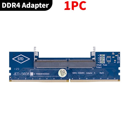 1-5PCS SO-DIMM To PC DIMM Card Laptop To Desktop Memory Adapter Card DDR3 DDR4 Memory RAM Adapter Card Stick