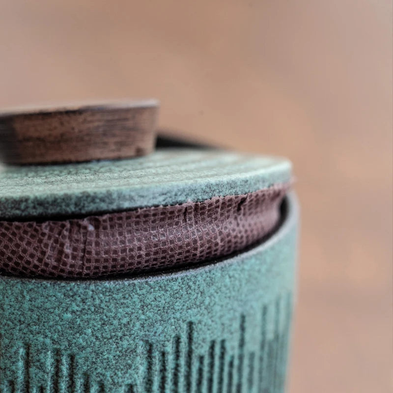 Ceram Green Keepsake Adult Urn Cremation Urns for Human Ashes Dog Cats Bird Cat Memorial Pet Settlements Urns Small Animal Urn