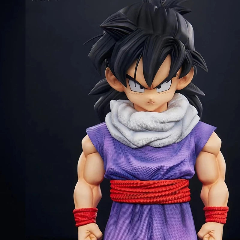 28cm Anime Dragon Ball Kids Krillin Son Gohan Trunks PVC Action Figures Model Collection Desktop Decoration Toys Kids Gifts