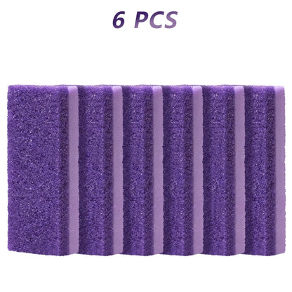 LULAA 1/10Pcs Foot Scrub Stone Double-Sided Pedicure Stone Foot Scrub Sponge for Removing Calluses and Dead Skin from The Feet