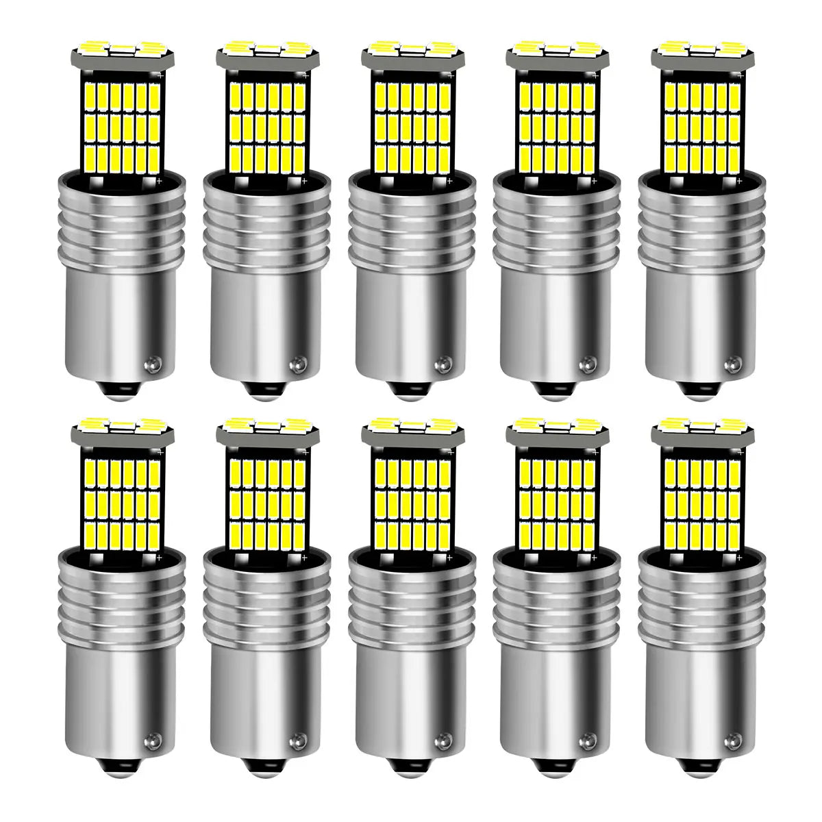 Super Bright 1156 BA15S 1157 BAY15D 4014 45Chipsets LED Signal Bulbs for Car Rear Tail Turn Signal Reverse Brake Running Lights