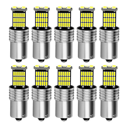 Super Bright 1156 BA15S 1157 BAY15D 4014 45Chipsets LED Signal Bulbs for Car Rear Tail Turn Signal Reverse Brake Running Lights