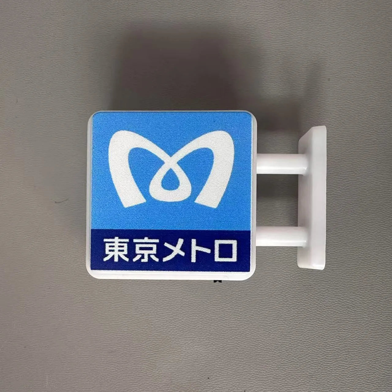 3d Magnetic Fridge Stickers Convenience Store Magnets Light Signs Ornaments Sam'S Supermarket Luminous Light Box Decorative