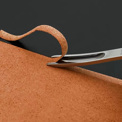 1/4PCS Leather Edge Skiving Beveler Tools Wide Leather Craft Edge Beveler Tool Kit Leather Edge Trimmer for DIY Leather Craft