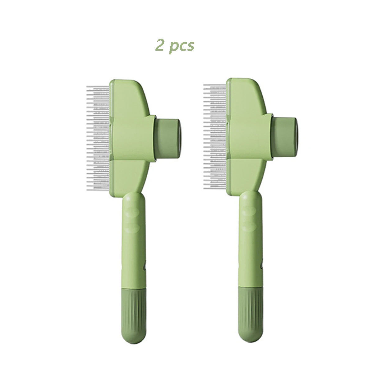 Dog and Cat Knot-removing Comb Pet Hair Removal Self-cleaning Brush Combing the Canine Professional Hairdressing Combs Grooming