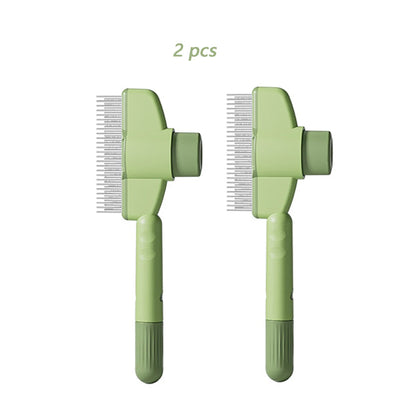 Dog and Cat Knot-removing Comb Pet Hair Removal Self-cleaning Brush Combing the Canine Professional Hairdressing Combs Grooming