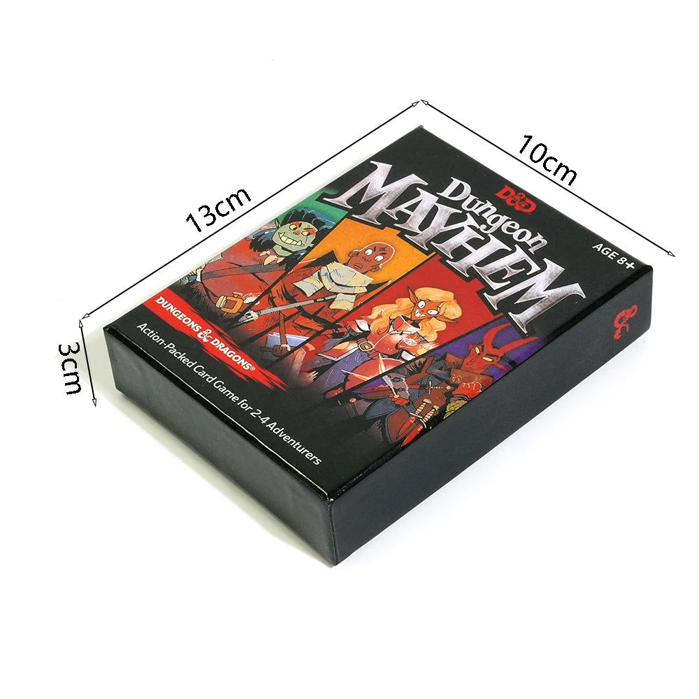 Dungeon Mayhem Dungeons Dragons Card Game 120 Cards Board Game Monster Madness Party Game for Friends and Family