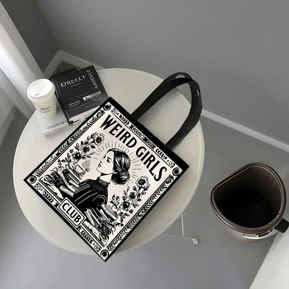 1 Pc Weird Girls Club Tote Bag, Girls Club Gifts, Girls Squad, Girls Crew, Girls Weekend, Gift For Hot Girls, Gift For Her, Bes
