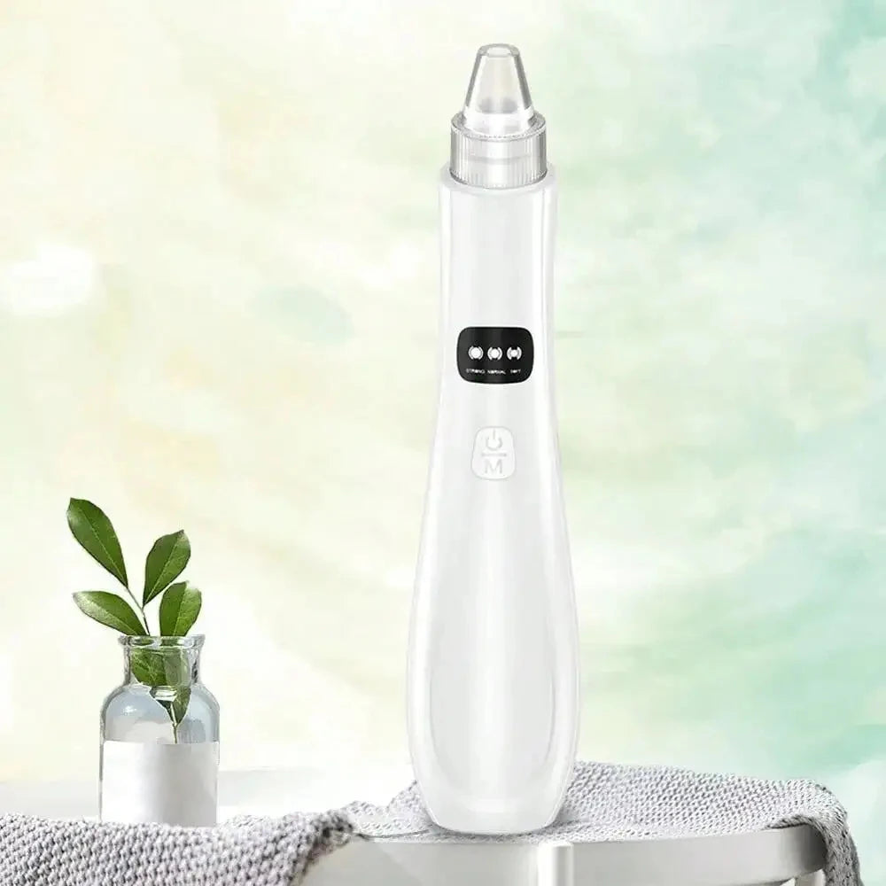 3-Suction Mode Vacuum Pore Cleaner, Facial Cleansing Device for Removing Blackheads & Dead Skin