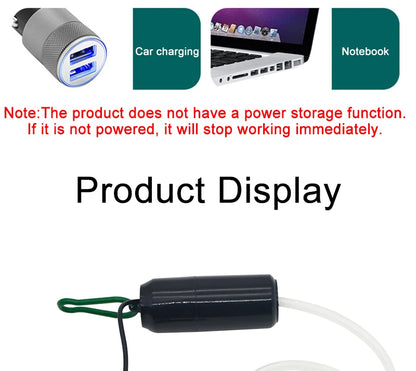 Aquarium USB Air Pump Fish Tank Silent Air Compressor Aquarium Portable Mini Oxygenator Oxygen Aerator Aquarium Accessories 5v