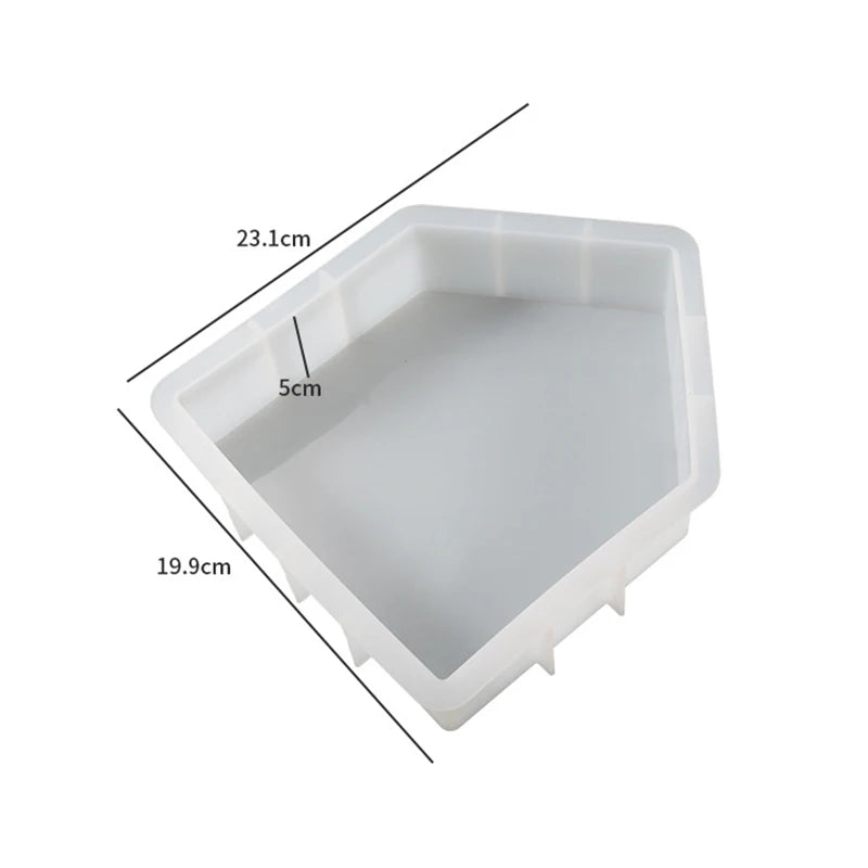 Large Silicone Molds For Resin Large Heart Resin Mold Deep Heart Mold For Flower Preservation Bookend Epoxy Resin Casting Mould