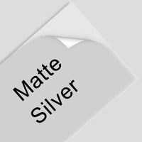 Black on Matt Silver
