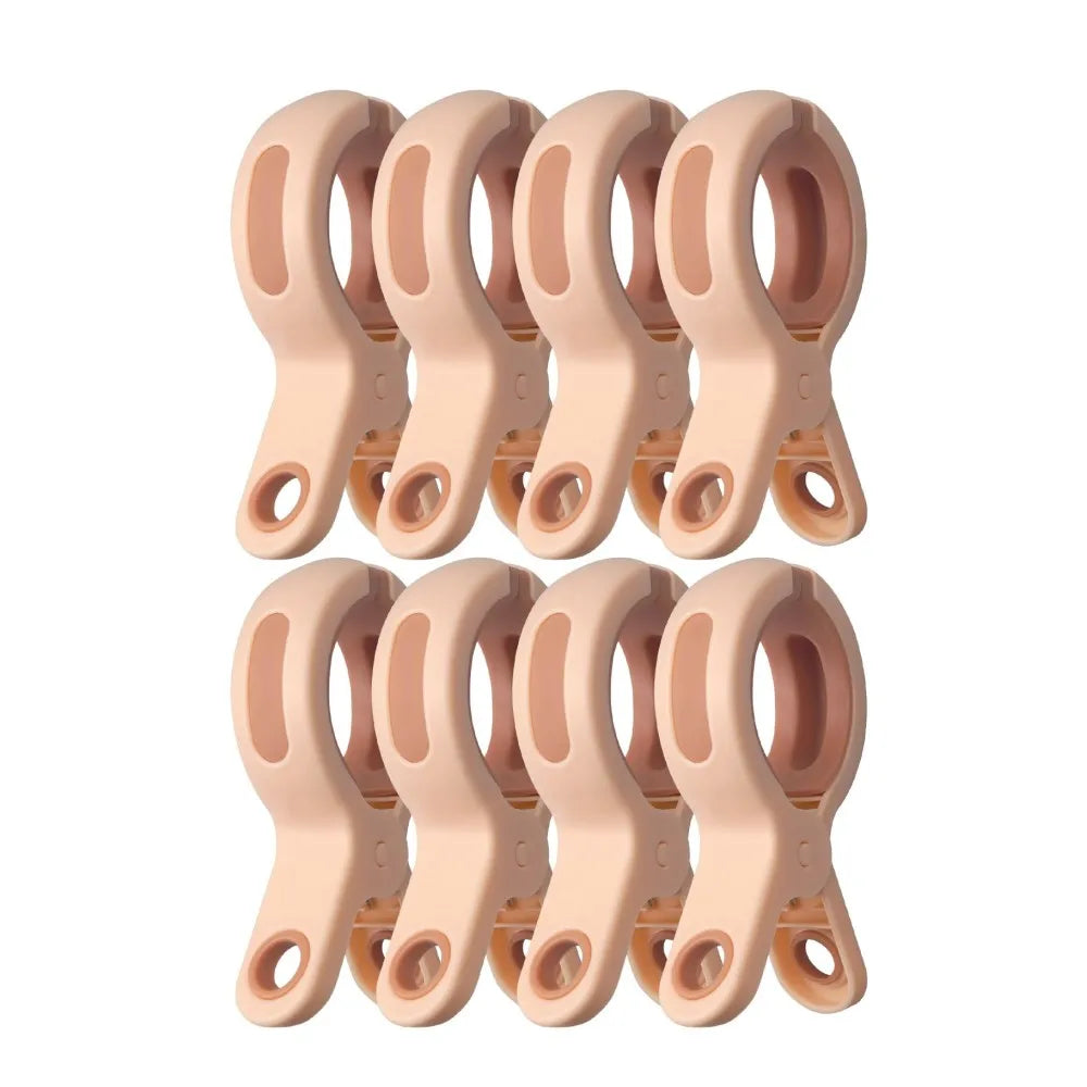 Beach Towel Clips for Beach Chairs & Cruise, Durable Plastic Clips for Lounging  Pool Use, Large Clothespins for Hanging Clothes