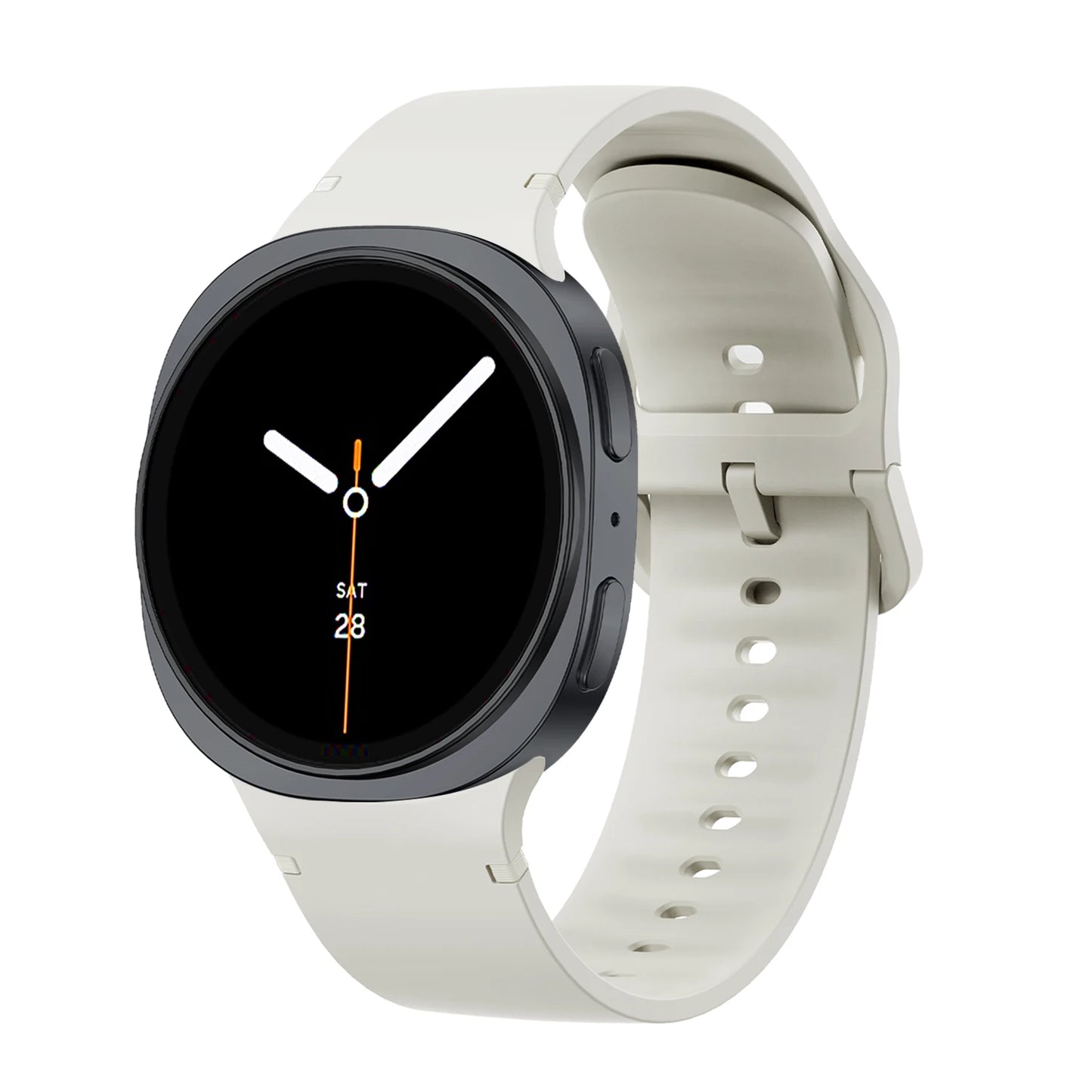1:1 Sport Band for Samsung Galaxy watch 9 8 44mm 40mm 8 classic 46mm Wrist Replacement Belt Bracelet Correa Galaxy watch8 Straps