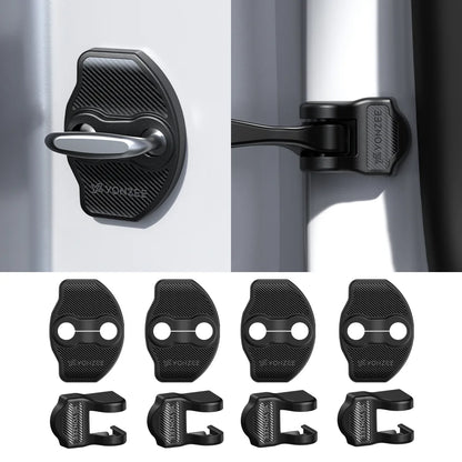 YZ For Tesla Model 3 Y YL Highland Juniper Car Door Lock Cover Protection Absorbing Pad Anti-Collision 2026 Car Accessories