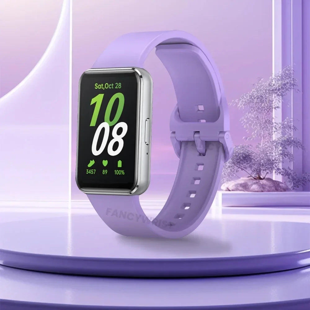 Strap for Samsung Galaxy Watch Fit 3 Sport Silicone Bracelet Quick Watchband for Galaxy Fit 3 Replacement Wristband Accessories
