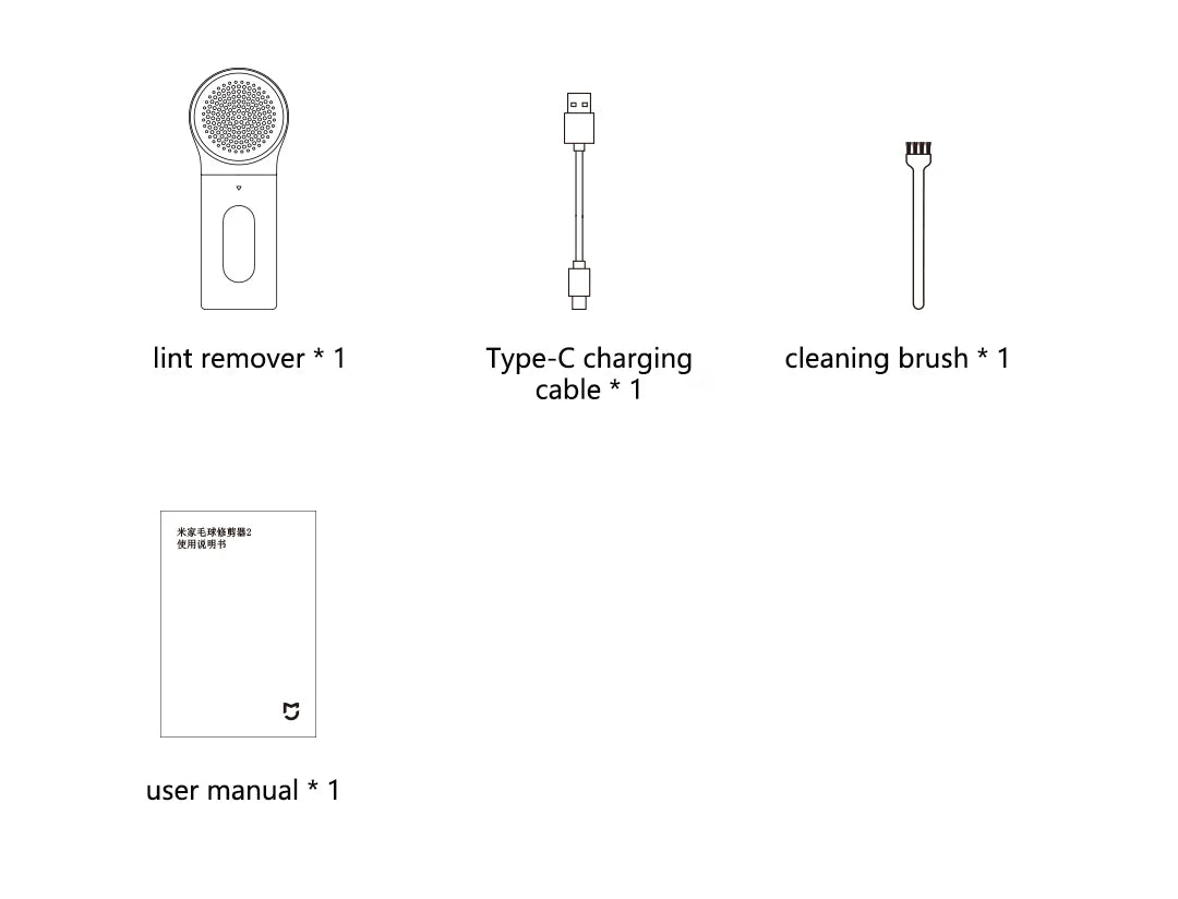 2025 New Mijia Lint Remover 2 Clothes Rechargeable Fuzz Pellet Fabric Shaver Trimmer Machine Hair Balls Removers Portable