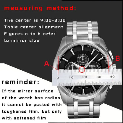 3-5PCS Hydrogel Film Universal Round Watch Screen Protector Film 18-50mm 29mm 30mm 31mm 32mm 33mm 34mm 35mm 36mm 37mm 38mm 39mm