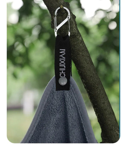 Ultra soft and fast drying fishing towel, ultra-fine fiber towel, cleaning towel for outdoor fishing, scrubbing fishing rod