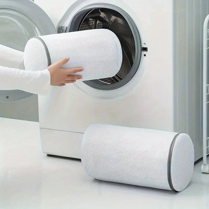 Versatile Shoe Washing Bag - Durable Mesh Laundry Bag for Sneakers, Running Shoes, Socks & Bras with Zipper Closure, Laundry Bag