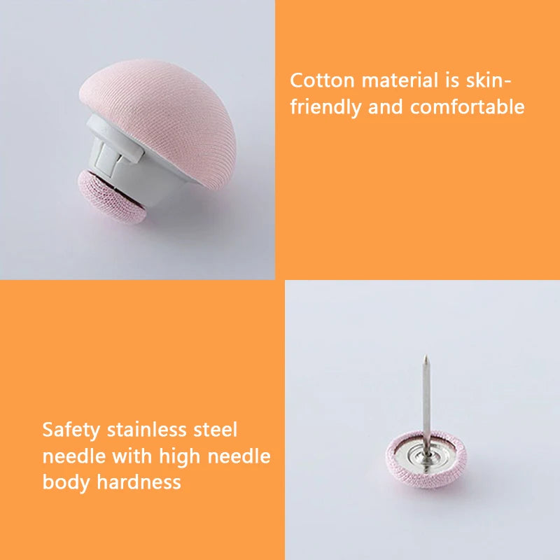 Mushroom Quilt Holder Macaron Non-slip Quilt Blanket Clip One Key To Unlock Blankets Cover Fastener Clip Holder Bed Sheet