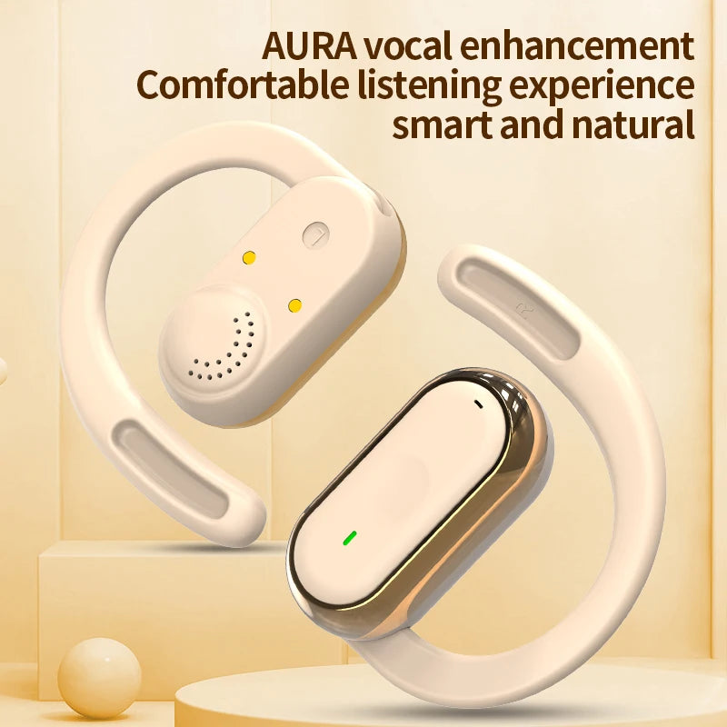 Wireless Headphone Bluetooth Headset Smart Adjustable Touch Sports Waterproof Earbuds Stereo Music Earphone For All Smartphone