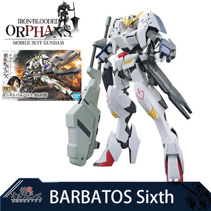 Gundam HG 1/144 IBO Model Barbatos BANDAI Iron Blooded Assembly Action Mech Original Product