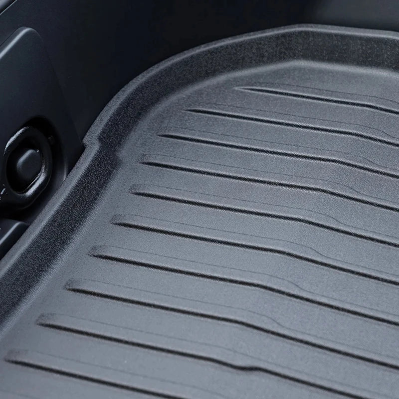 for Tesla Model 3 / Y Front Rear Trunk Mats Upgrade TPE Lower Storage Box Pads Protective Cover Cargo Liner Trunk Tray Floor Mat