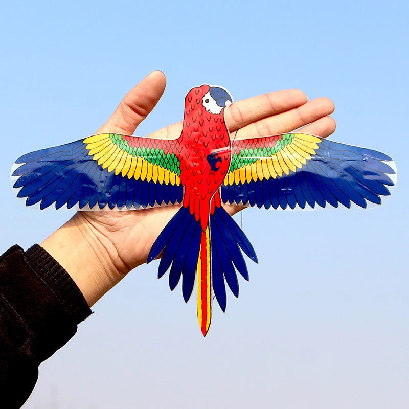 Cartoon Children Kite Mini Plastic Toys Kite + 40cm Hand Brake Fishing Rod Outdoor Fun Sports Toys Kites For Kids Gifts