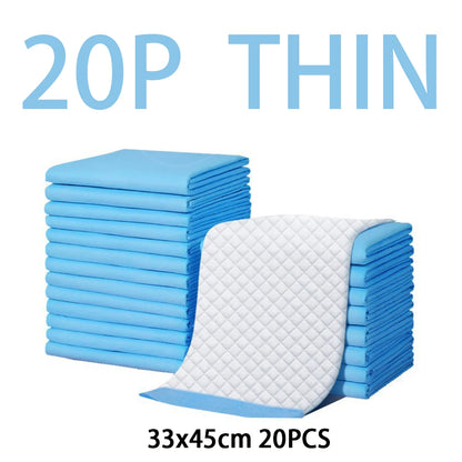 Super Absorbent Pet Diaper Dog Training Pee Pads Disposable Puppy Potty Pads Soakers For Cats Dog Diapers Cage Mat Pet Supplies