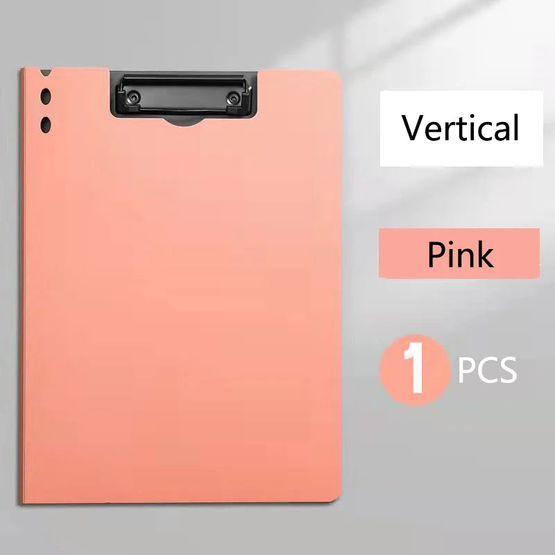 Frosted File Folder Student Test Paper Folder Data Storage Book Office Supplies Board File Folder Writing Board Single Folder