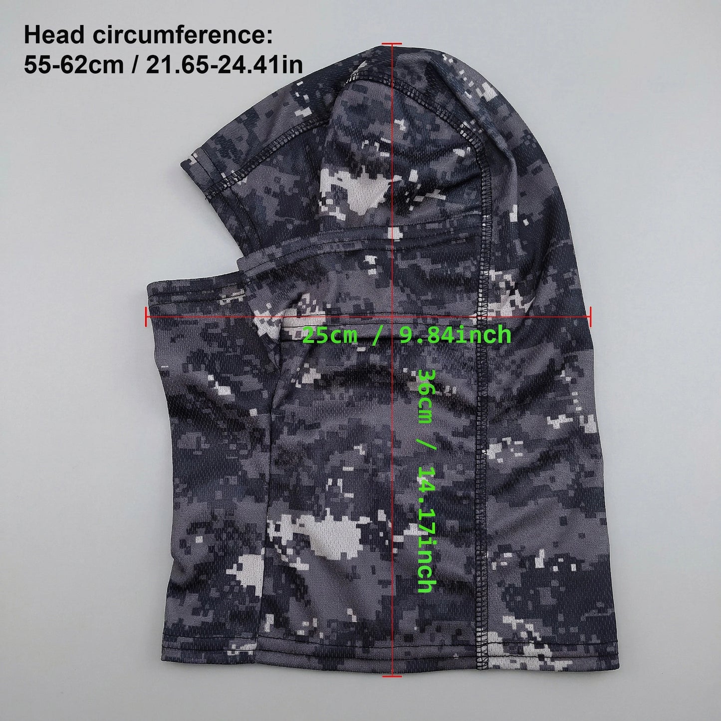 Summer Men's Women's Elastic Breathable Balaclava Hat Sunscreen Cycling Full Face Mask Scarf For Hiking Fishing Skiing