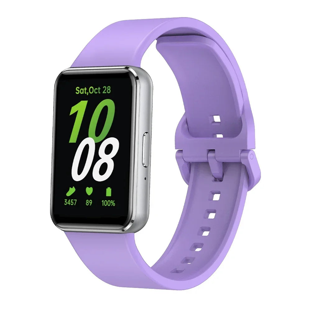 Strap for Samsung Galaxy Watch Fit 3 Sport Silicone Bracelet Quick Watchband for Galaxy Fit 3 Replacement Wristband Accessories