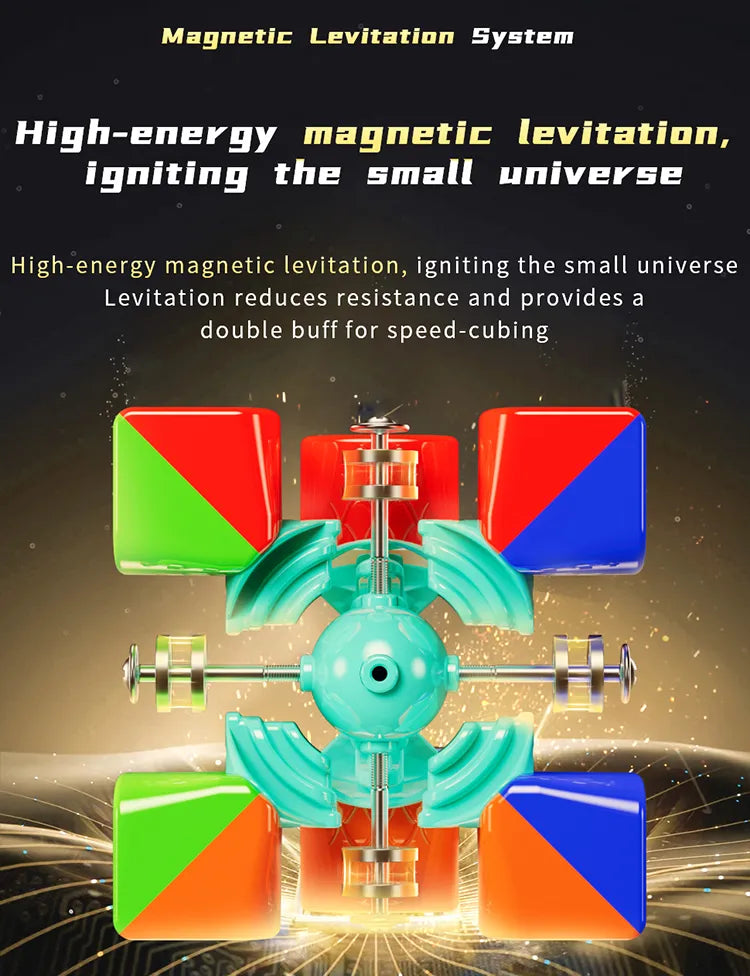 [CubeFun] MoYu RS3M V5 3x3x3 Magnetic Magic Cube Ball Core Professional Cubo Magic Speed 3x3 Cube RS3M Moyu Cubing Puzzle Toys