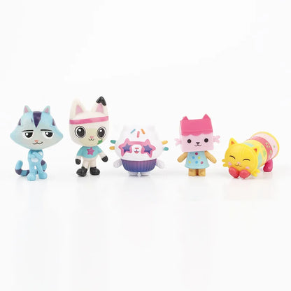13pcs/set Gabby's Dollhouse Action Figure Cute Doll Collection Model Toys