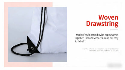 HOMEFISH Waterproof Foldable Gym Bag Bundle Pocket Fitness Backpack Drawstring Shop Pocket Hiking Camping Swimming Sports Bags