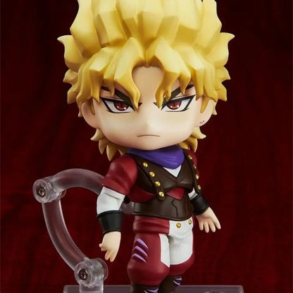 10cm #1624 Q Version Anime Bizarre Adventure Figure Dio Brando PVC Action Figure Collectible Model Toys Kid Gift