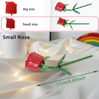 1 Small Red Rose