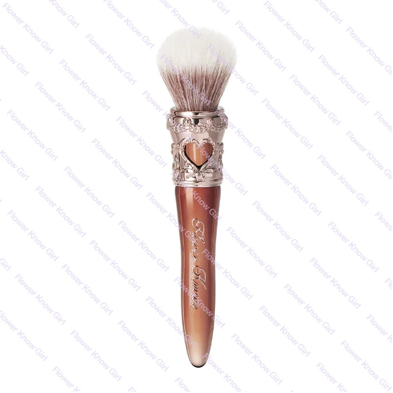 Flower Knows The Sweetie Bear Rounded Blush Brush  Loose Powder makeup Brushes