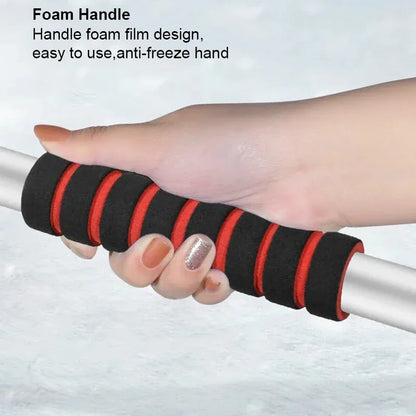 Winter Car Cleaner Extendable Snow Shovel Ice Scraper Brush Detachable Windshield Tool