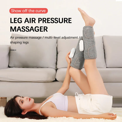 1/2 pcs Electric Leg Massager Wireless 360° Air Compression Leg Calf Massage Air Pressure Calf Massager Relax Leg Muscle