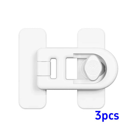 1 Pcs Home Refrigerator Lock Fridge Freezer Door Catch Lock Toddler Kids Child Oven Cabinet Safety Lock For Baby Safety Lock