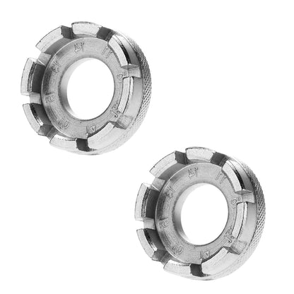 1/2PCS Bikersay Bike Rim Wrench 8 Way Mini Spoke Tension Adjuster Spanner for Wheel Axle Repair