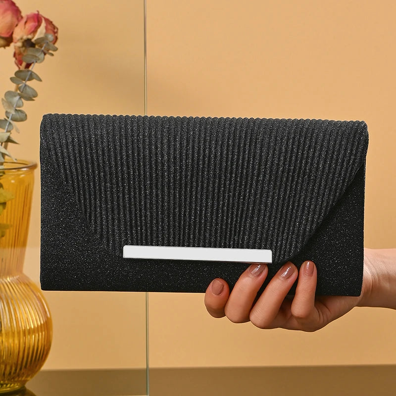 Fashion Elegant Clutch Bag New 2023 Hot Selling Chain Dinner Bag Bride Bridesmaid Lady Handbag Factory Outlet