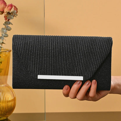 Fashion Elegant Clutch Bag New 2023 Hot Selling Chain Dinner Bag Bride Bridesmaid Lady Handbag Factory Outlet
